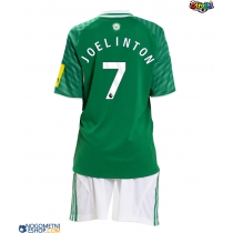 Otroški Nogometni dresi Newcastle United Joelinton #7 Gostujoči 2025-26 Kratek Rokav (+ Kratke hlače)